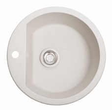 Мийка Round Білий Solid