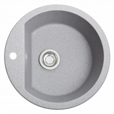 Мийка Round Сірий Solid